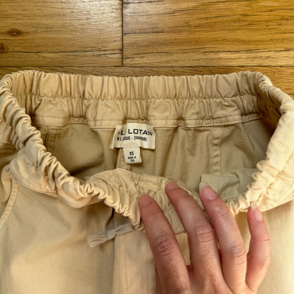 Nili Lotan ‘Casablanca’ with drawstring pant in almond color (size: XS) - Picture 4 of 10